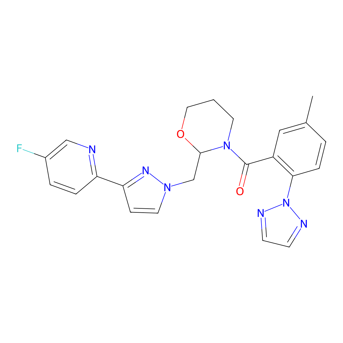 Vornorexant molecular structure, CAS 2265899-49-6