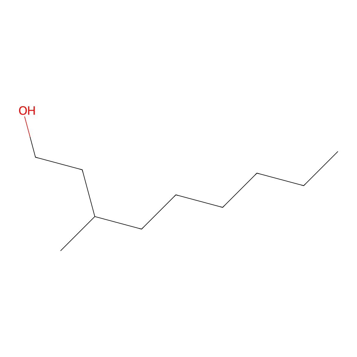 3-Methylnonan-1-ol molecular structure, CAS 22663-64-5
