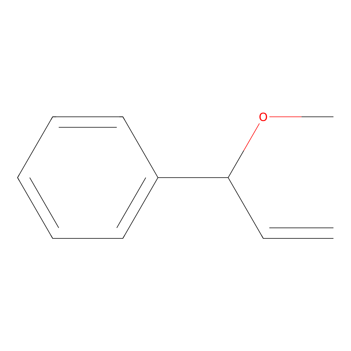 (1-Methoxyallyl)benzene molecular structure, CAS 22665-13-0