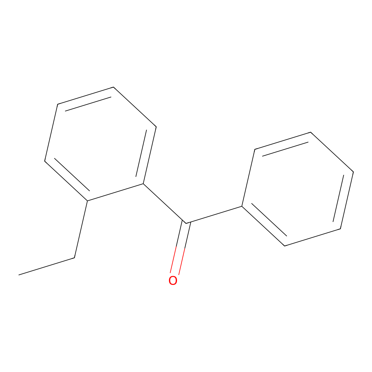 (2-Ethyl-phenyl)-phenyl-methanone molecular structure, CAS 22679-42-1