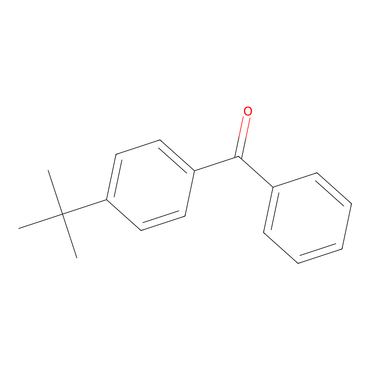 4-tert-Butylbenzophenone molecular structure, CAS 22679-54-5