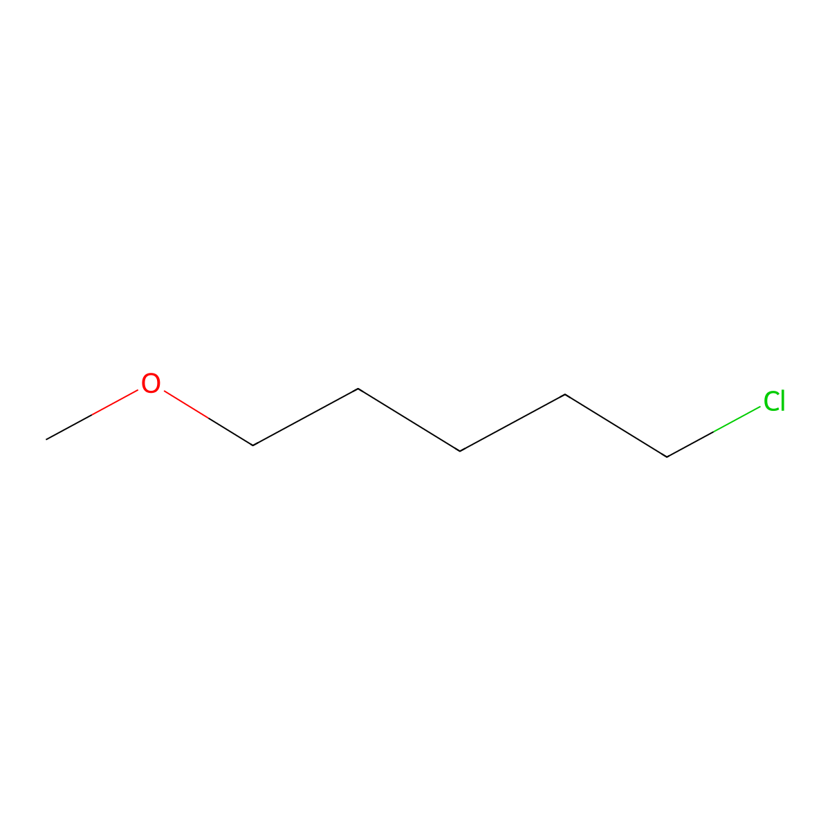 1-Chloro-5-methoxypentane molecular structure, CAS 22692-45-1