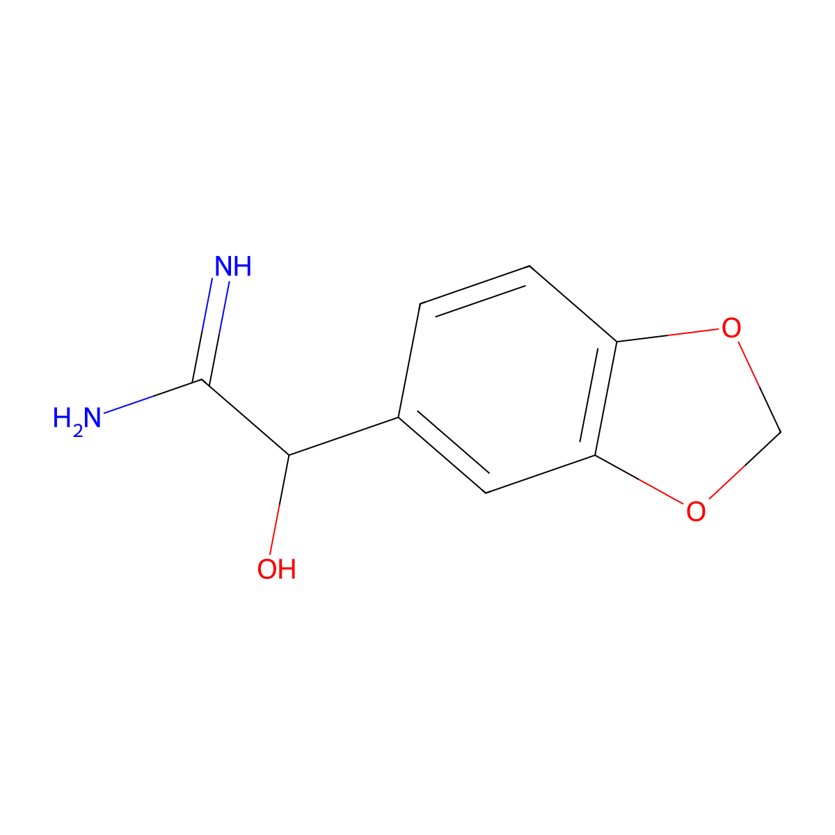 Olmidine molecular structure, CAS 22693-65-8
