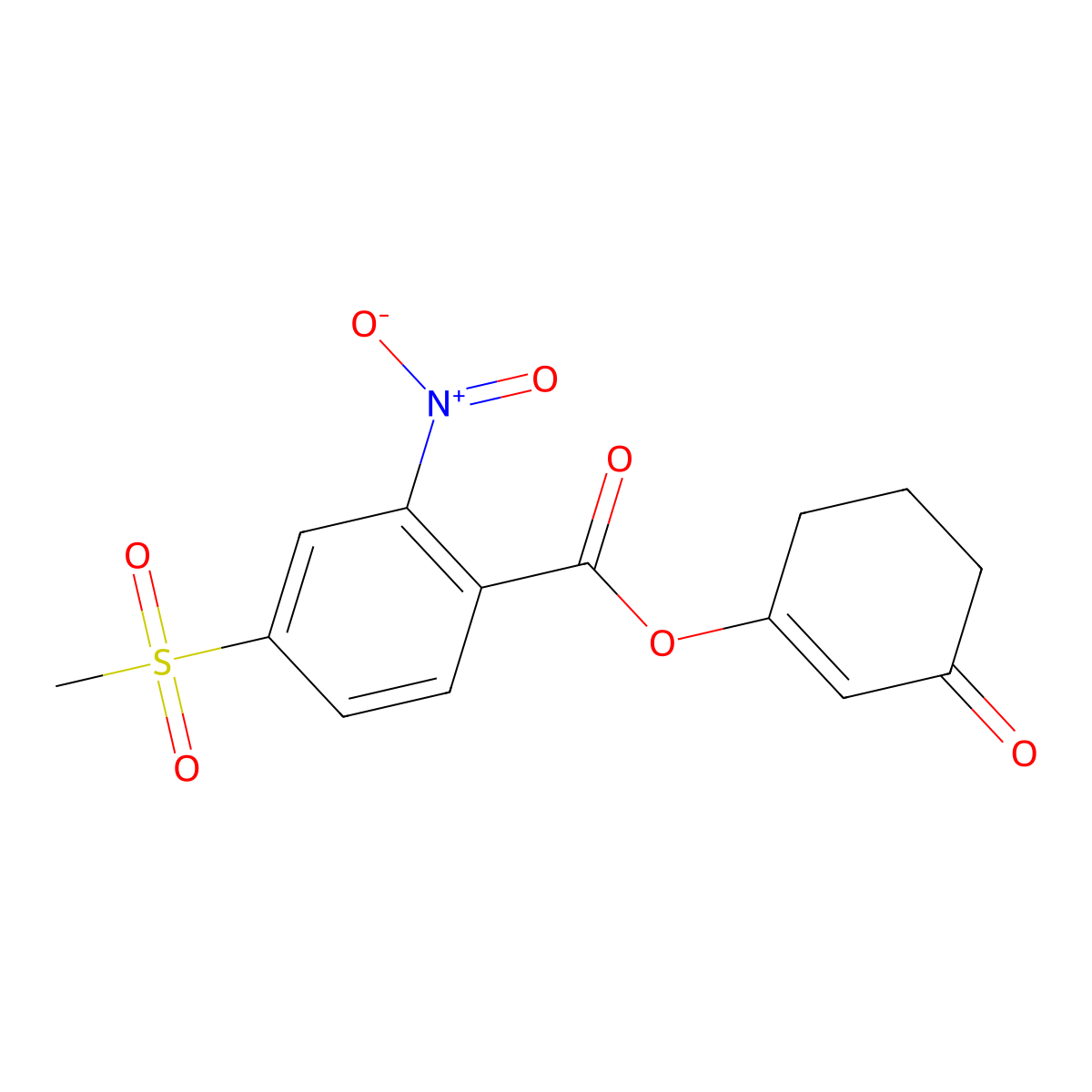 Impurity E of MESOTRIONE molecular structure, CAS 226944-49-6