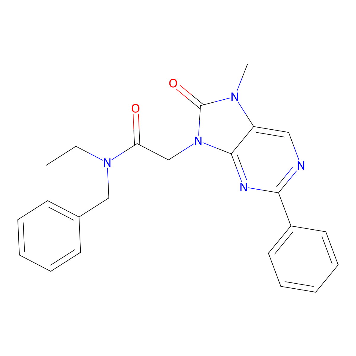 Emapunil molecular structure, CAS 226954-04-7