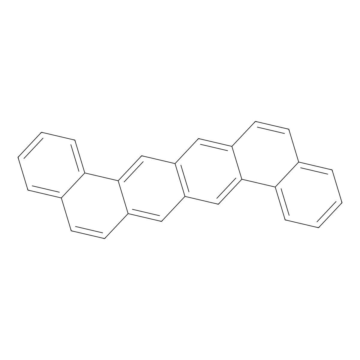 Dibenzo(a,j)naphthacene molecular structure, CAS 227-04-3