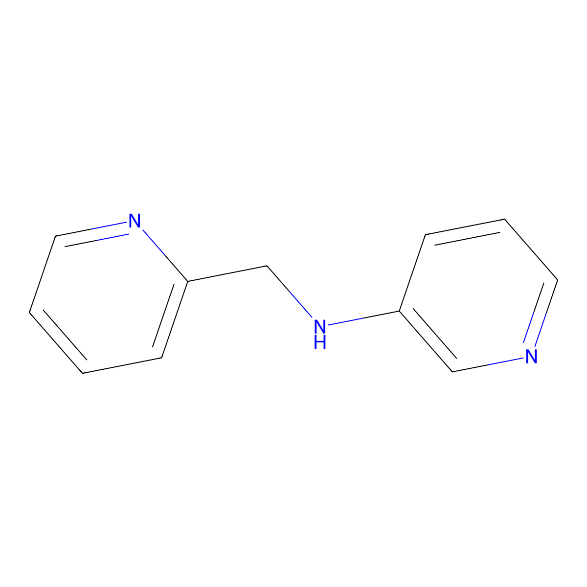N-3-Pyridinyl-2-pyridinemethanamine molecular structure, CAS 227017-97-2