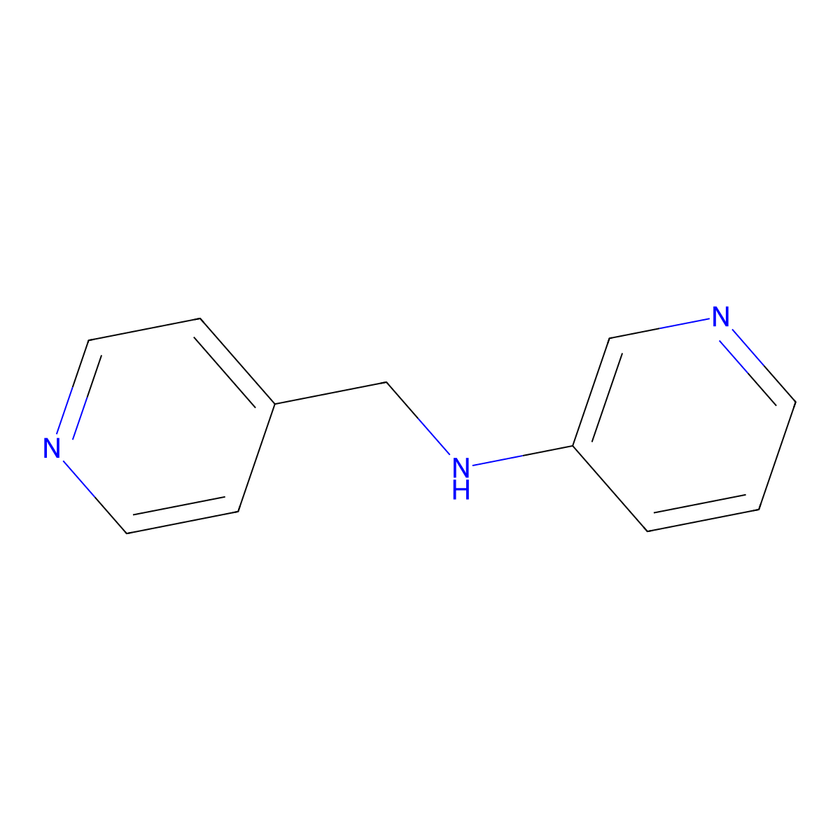 N-(4-Pyridylmethyl)pyridine-3-amine molecular structure, CAS 227017-98-3