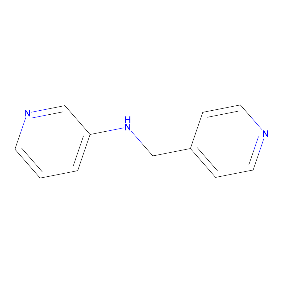 N-(4-Pyridylmethyl)pyridine-3-amine molecular structure, CAS 227017-98-3