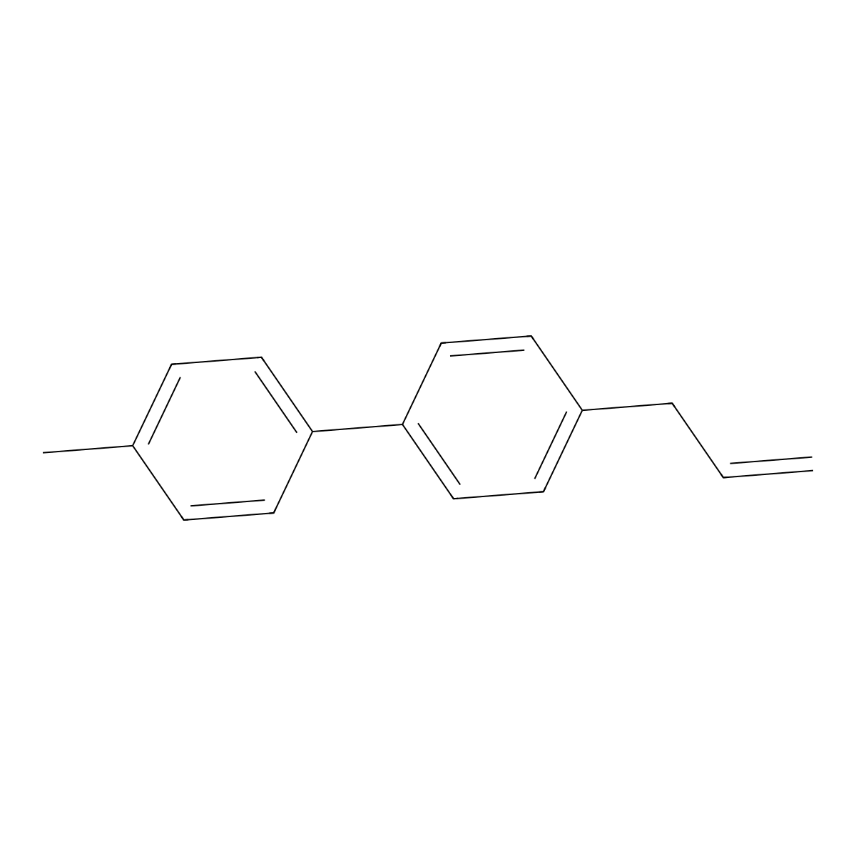 4-Methyl-4'-(2-propen-1-yl)-1,1'-biphenyl molecular structure, CAS 2270191-93-8