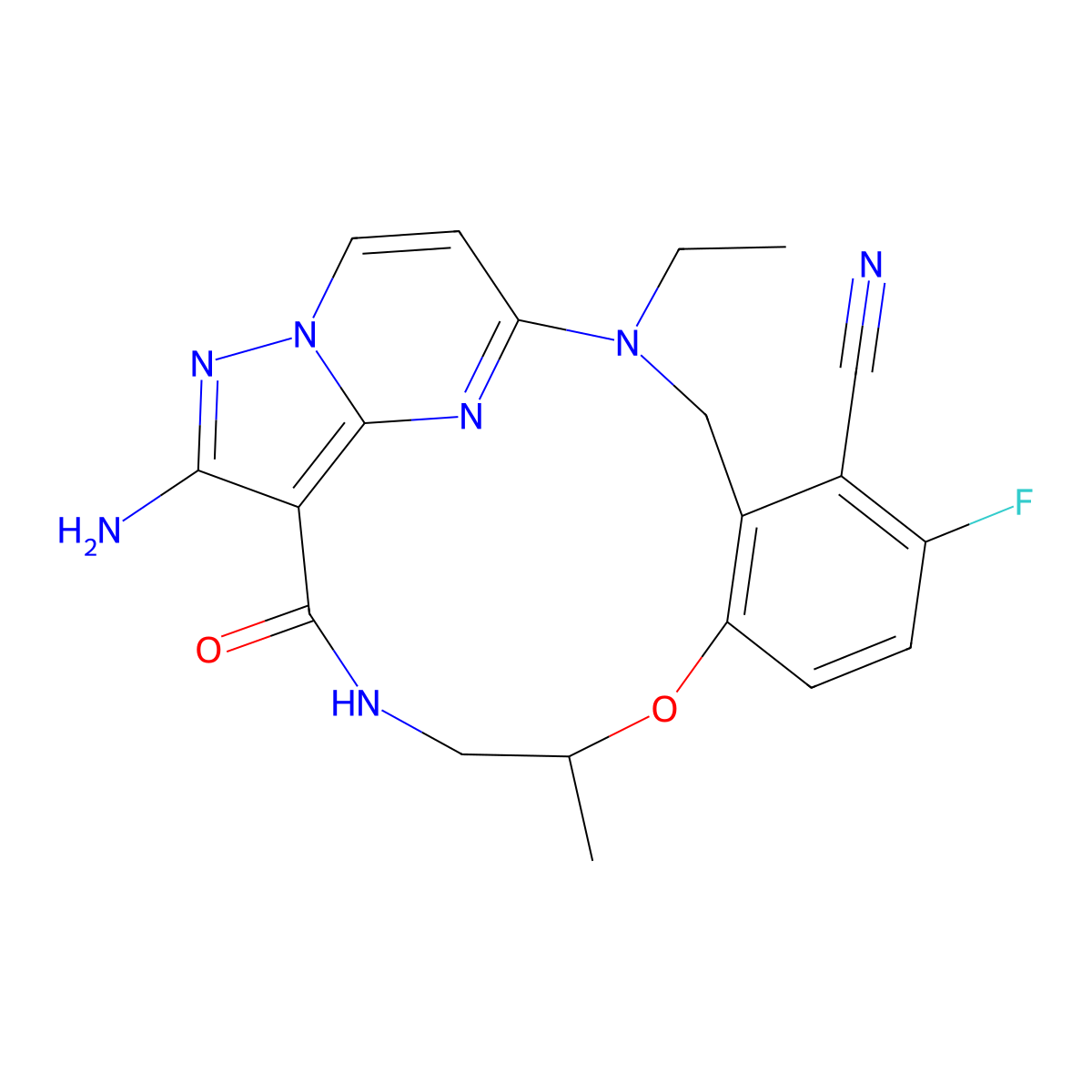Elzovantinib molecular structure, CAS 2271119-26-5