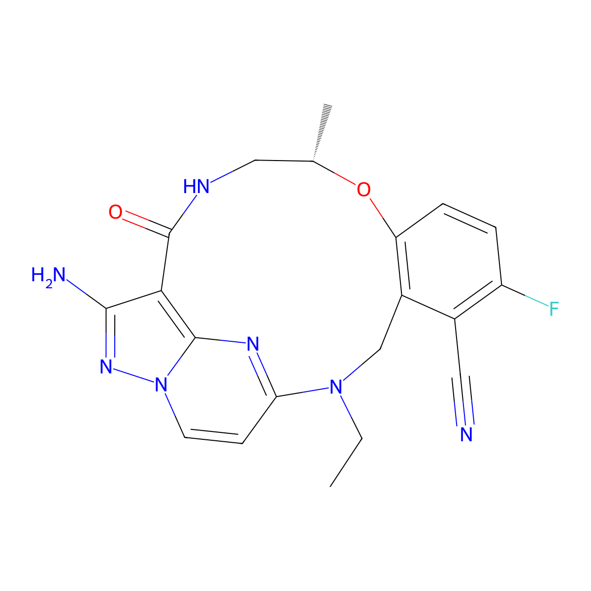 Elzovantinib molecular structure, CAS 2271119-26-5