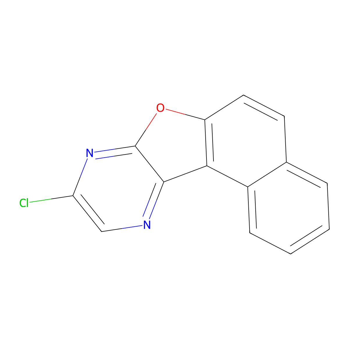 9-Chloronaphtho[1',2':4,5]furo[2,3-B]pyrazine molecular structure, CAS 2271196-04-2