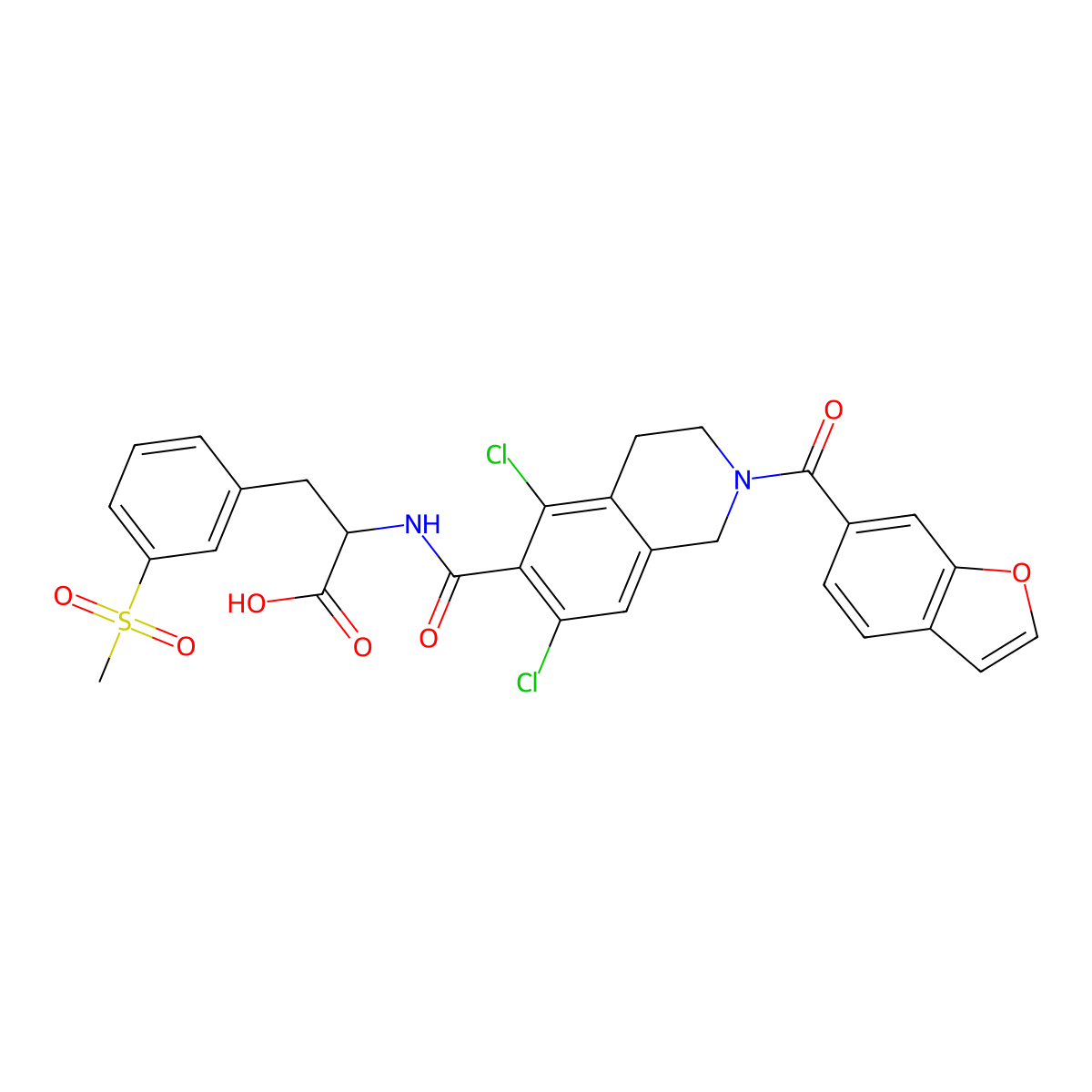 R-Lifitegrast molecular structure, CAS 2271299-08-0