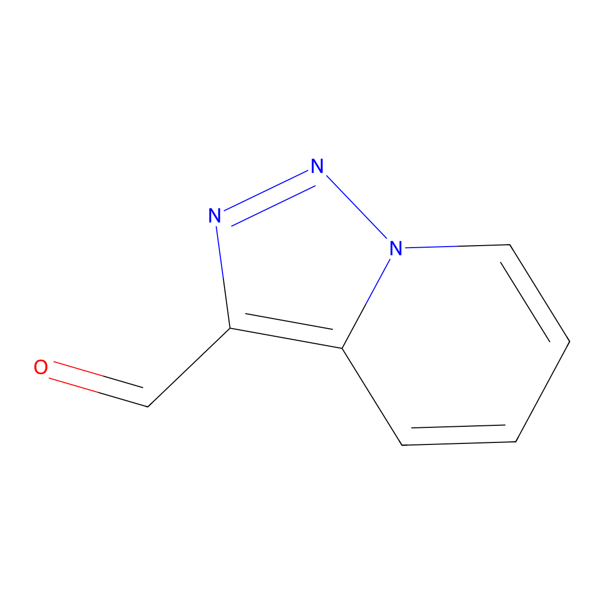[1,2,3]Triazolo[1,5-a]pyridine-3-carbaldehyde molecular structure, CAS 22713-76-4