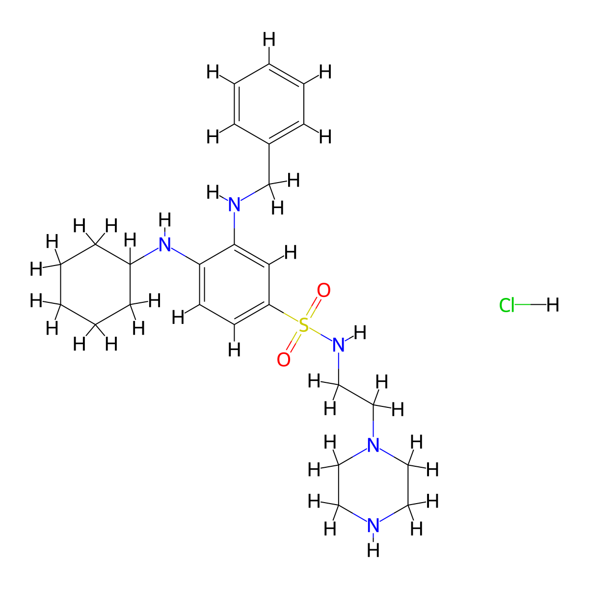 UAMC-3203 hydrochloride molecular structure, CAS 2271358-65-5