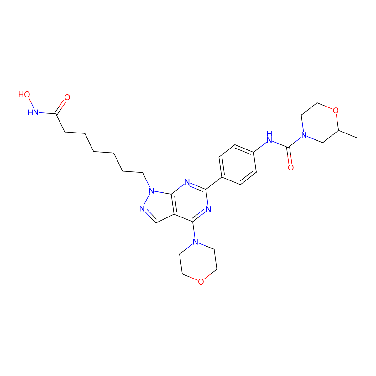 HDACs/mTOR Inhibitor 1 molecular structure, CAS 2271413-06-8