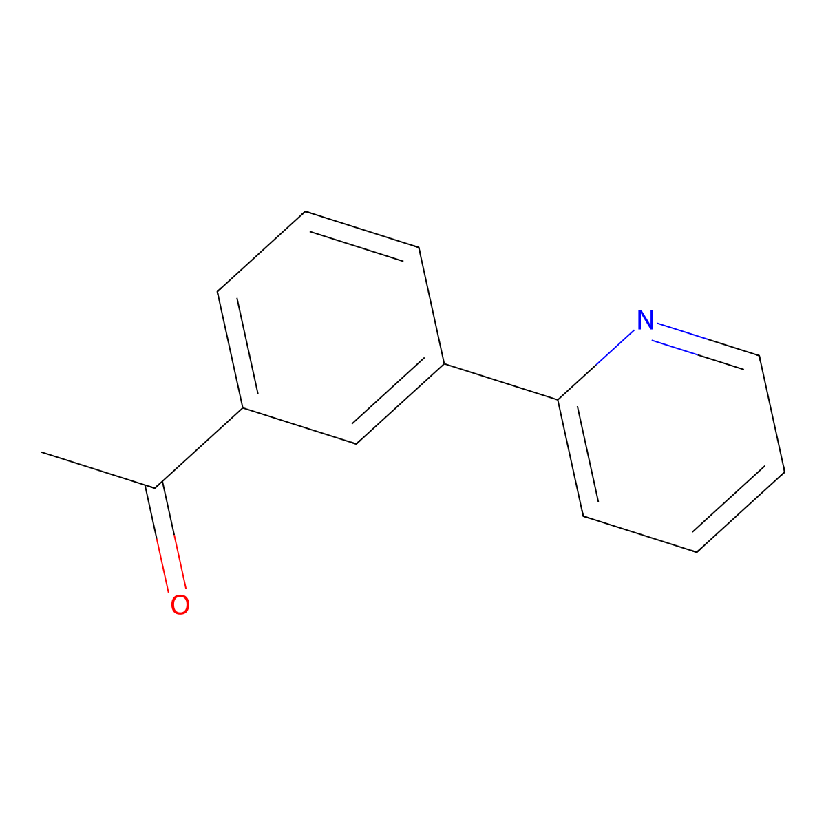 2-(3-Acetylphenyl)pyridine molecular structure, CAS 227178-09-8