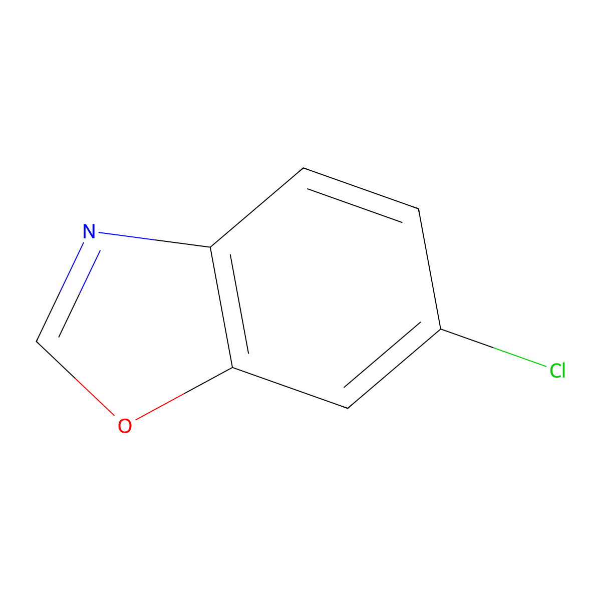 6-Chlorobenzoxazole molecular structure, CAS 227197-72-0