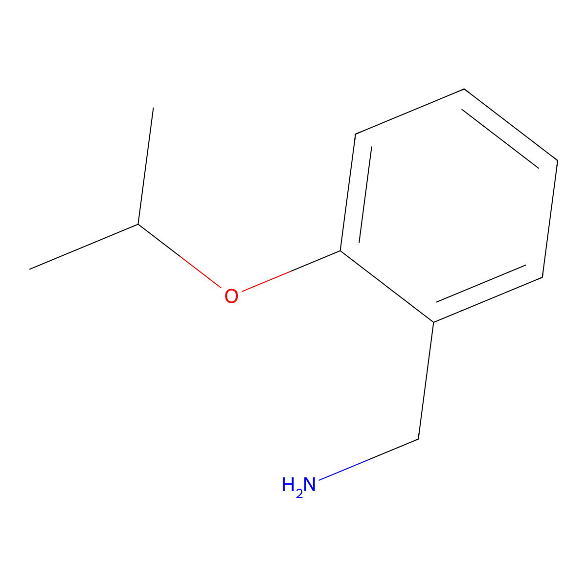 1-(2-Isopropoxyphenyl)methanamine molecular structure, CAS 227199-51-1