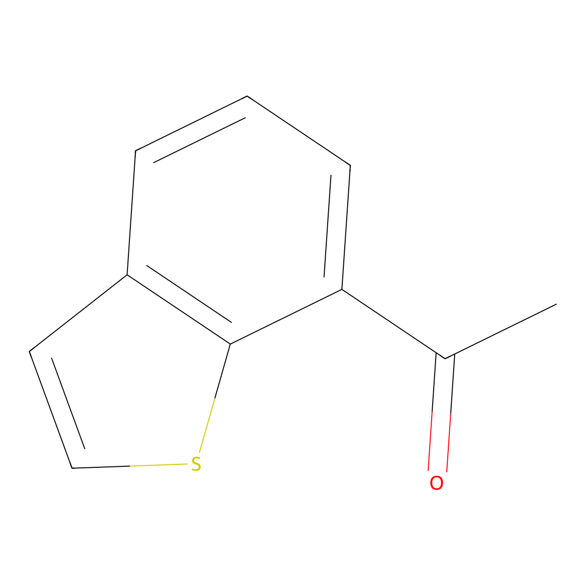 1-(Benzo[b]thiophen-7-yl)ethanone molecular structure, CAS 22720-52-1