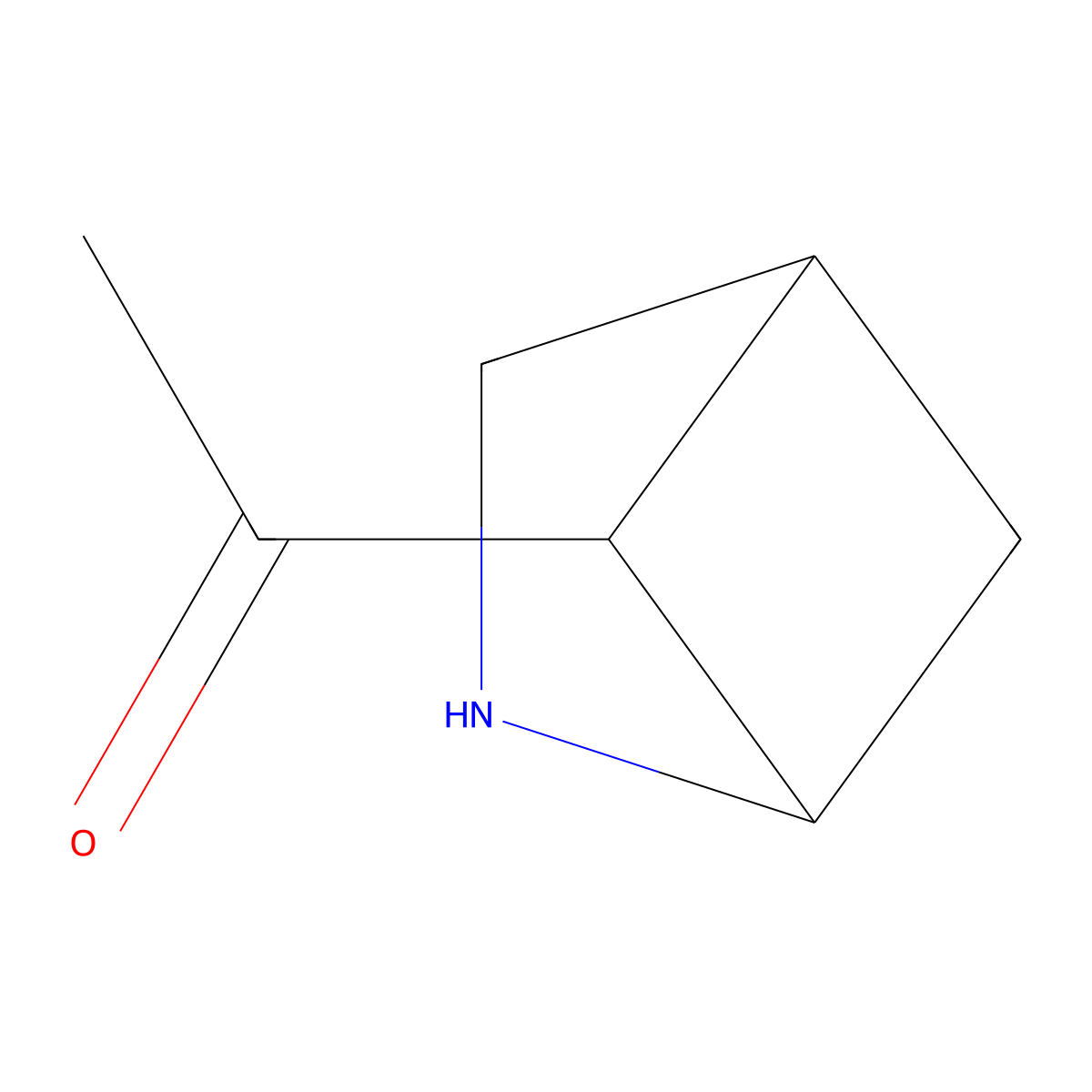 rac-1-[(1R,4S,5S)-2-azabicyclo[2.1.1]hexan-5-yl]ethan-1-one molecular structure, CAS 2272143-64-1