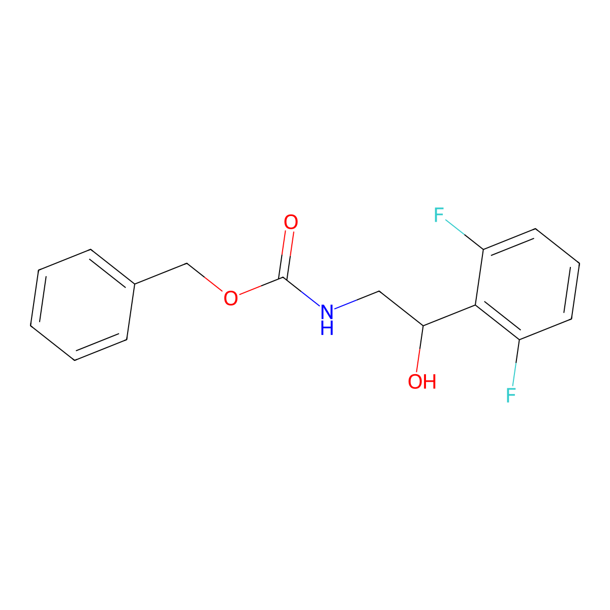 benzyl N-[2-(2,6-difluorophenyl)-2-hydroxyethyl]carbamate molecular structure, CAS 2273164-83-1