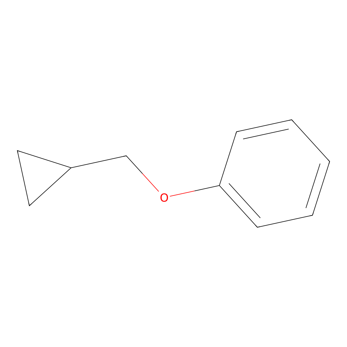 (Cyclopropylmethoxy)benzene molecular structure, CAS 22740-01-8