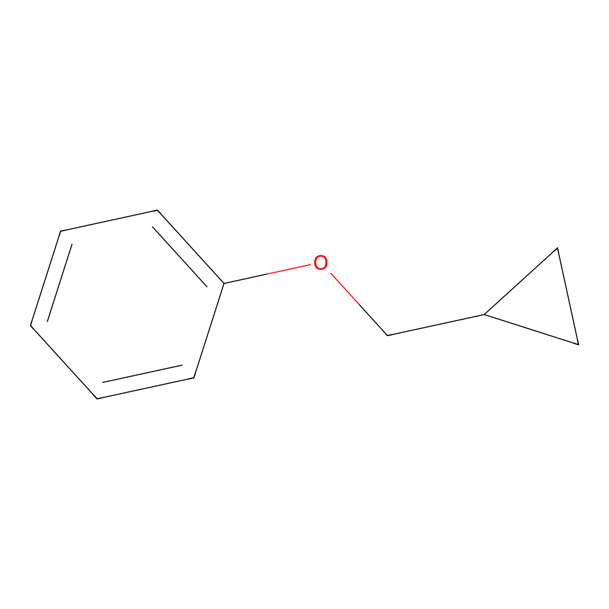 (Cyclopropylmethoxy)benzene molecular structure, CAS 22740-01-8