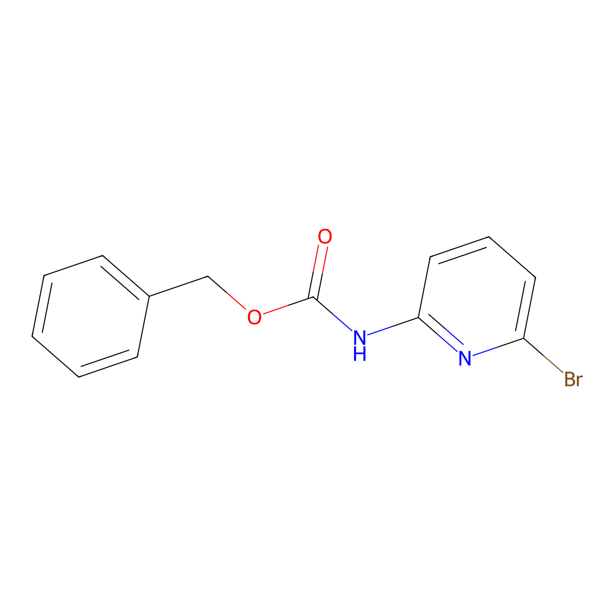 benzyl N-(6-bromopyridin-2-yl)carbamate molecular structure, CAS 2274076-62-7