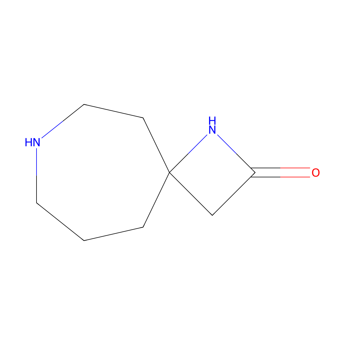1,8-Diazaspiro[3.6]decan-2-one molecular structure, CAS 2274090-17-2