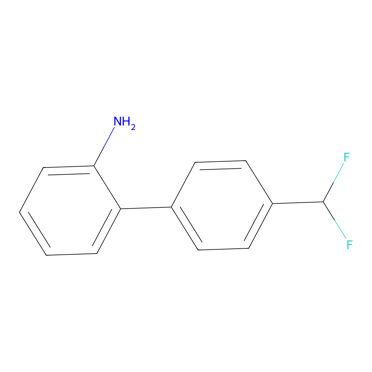 4'-(Difluoromethyl)-[1,1'-biphenyl]-2-amine molecular structure, CAS 2274174-91-1