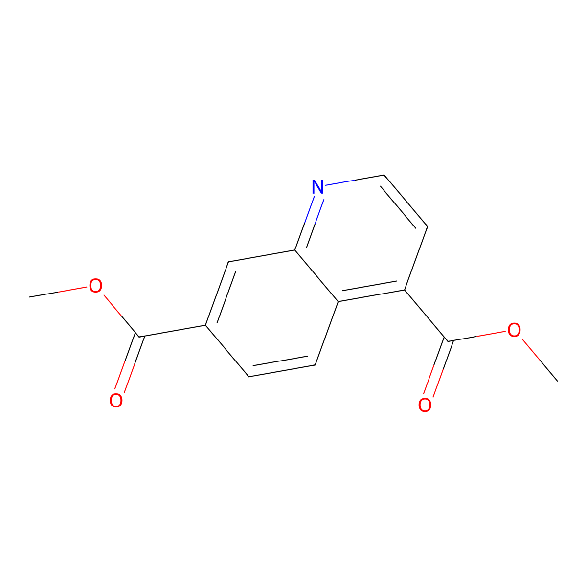 4,7-Dimethyl 4,7-quinolinedicarboxylate molecular structure, CAS 227453-43-2