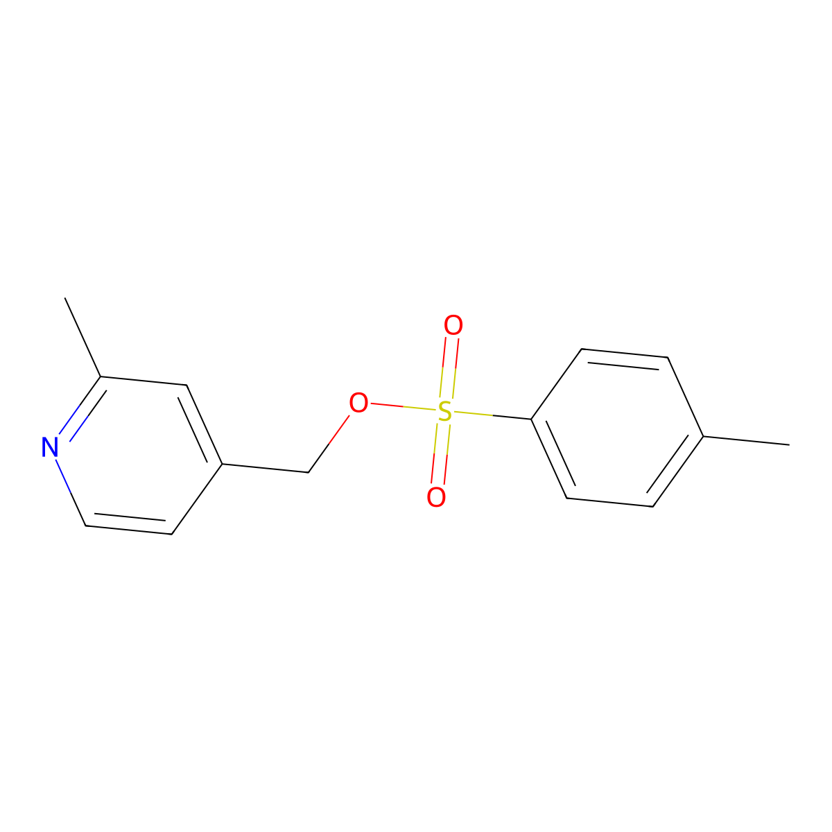 (2-Methylpyridin-4-yl)methyl 4-methylbenzene-1-sulfonate molecular structure, CAS 2274662-43-8