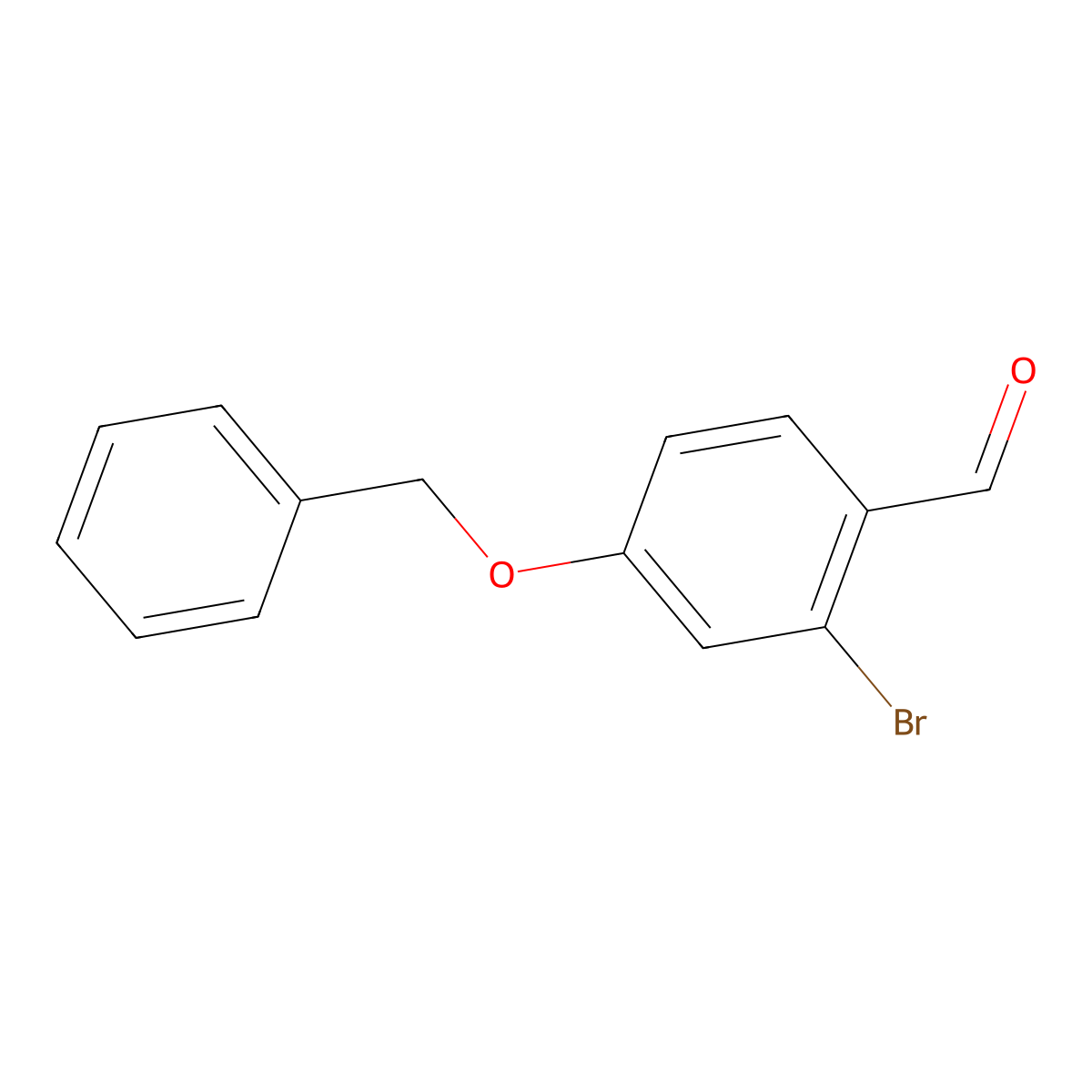 4-(Benzyloxy)-2-bromobenzaldehyde molecular structure, CAS 227603-76-1
