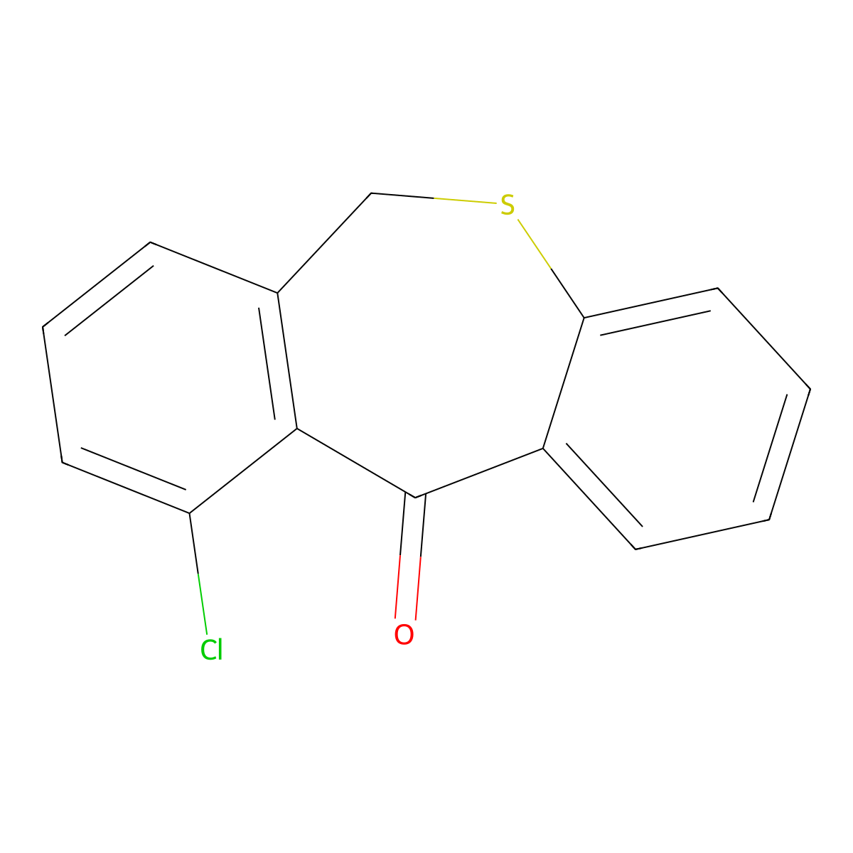 10-Chlorodibenzo[b,e]thiepin-11(6H)-one molecular structure, CAS 2276636-11-2