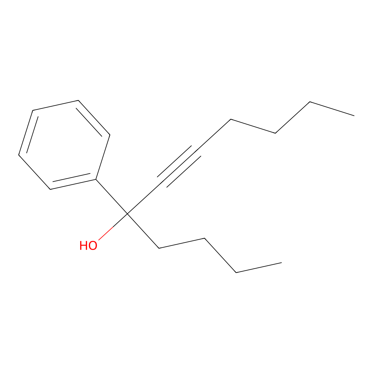 5-Phenylundec-6-YN-5-OL molecular structure, CAS 2276776-53-3