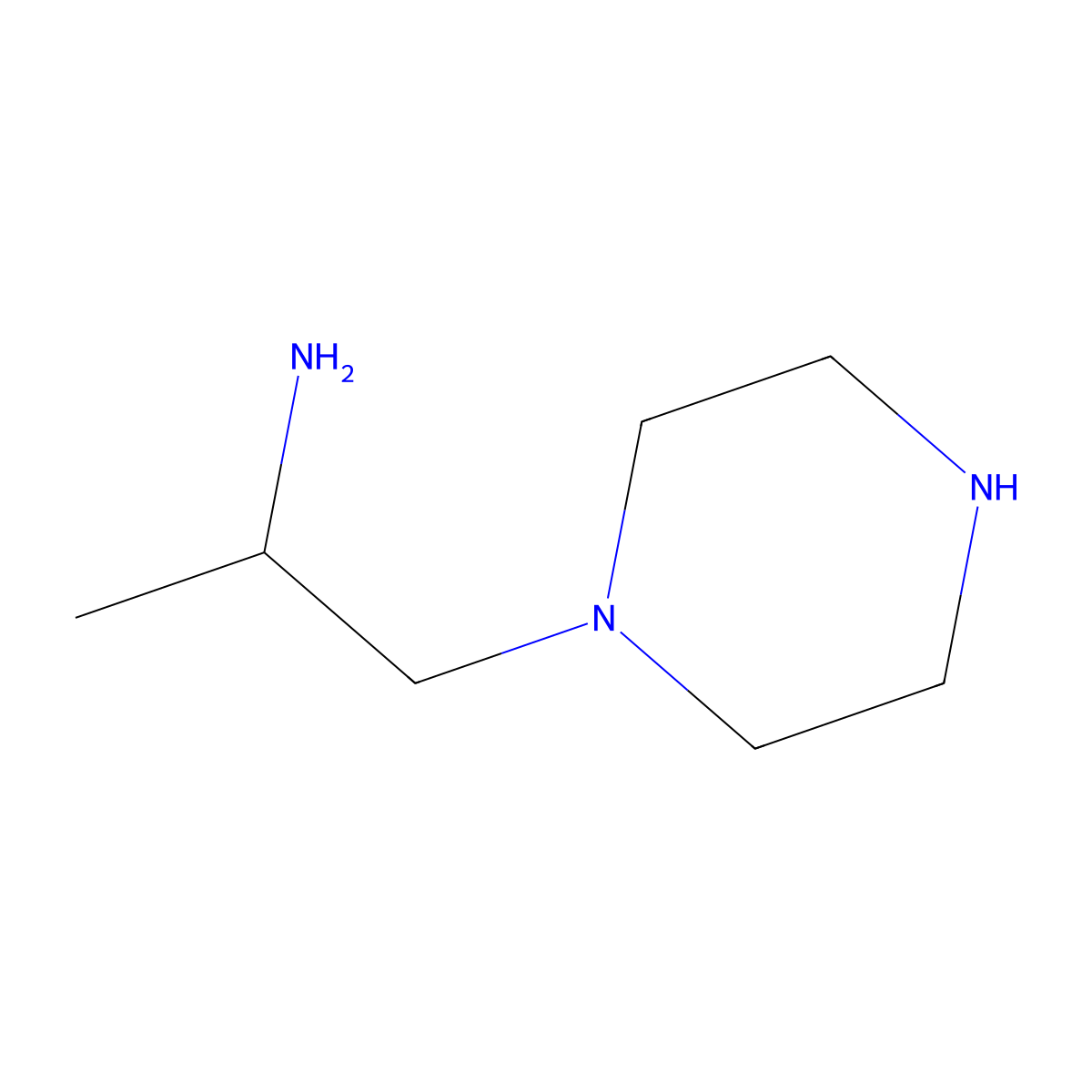 (2S)-1-(piperazin-1-yl)propan-2-amine molecular structure, CAS 2277295-57-3