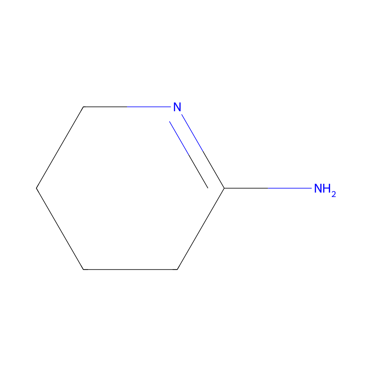 Piperidin-2-imine molecular structure, CAS 22780-54-7