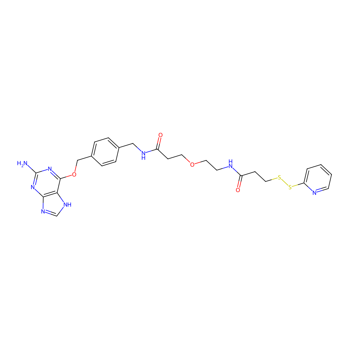 Opss-peg(4)-snap molecular structure, CAS 2278175-10-1