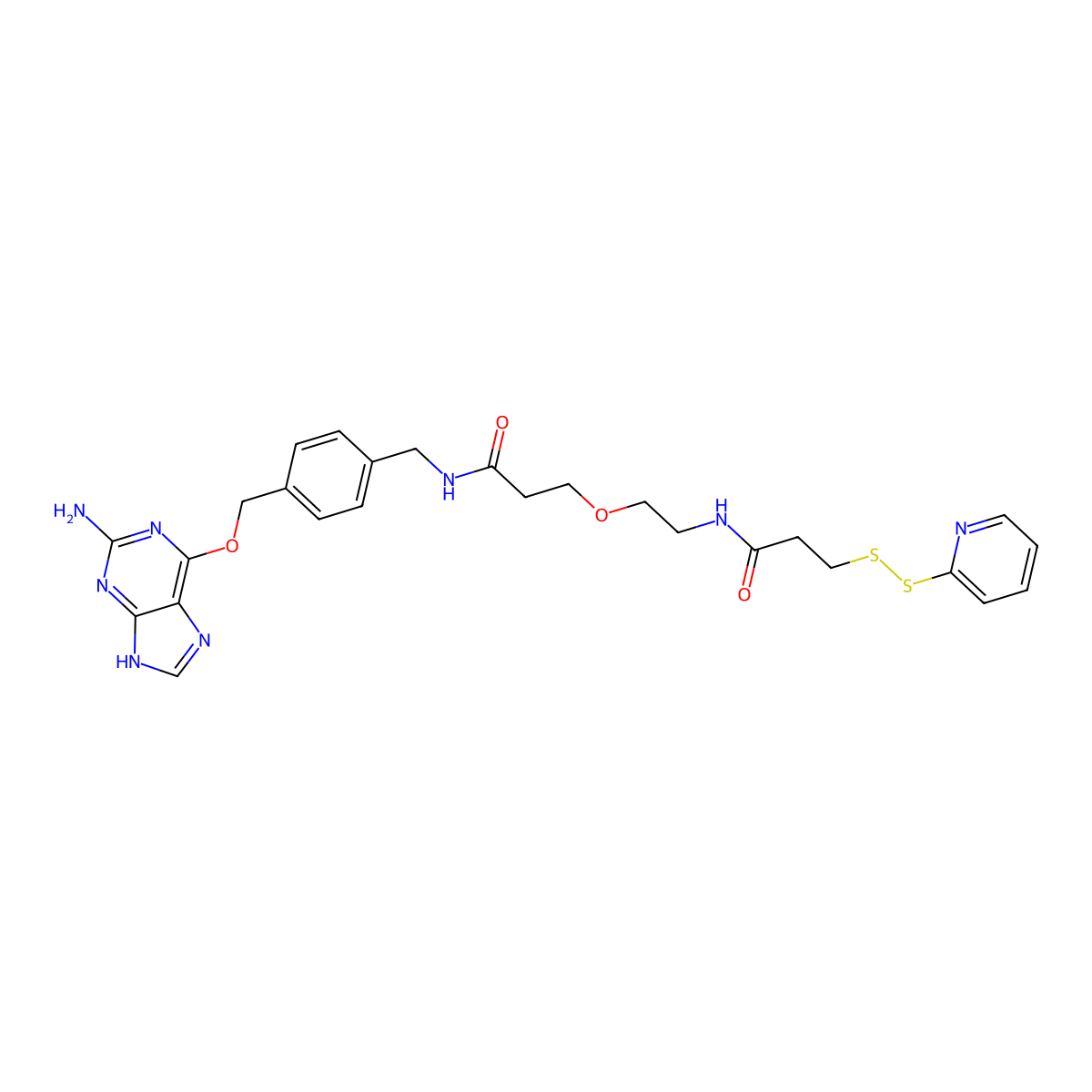 Opss-peg(4)-snap molecular structure, CAS 2278175-10-1