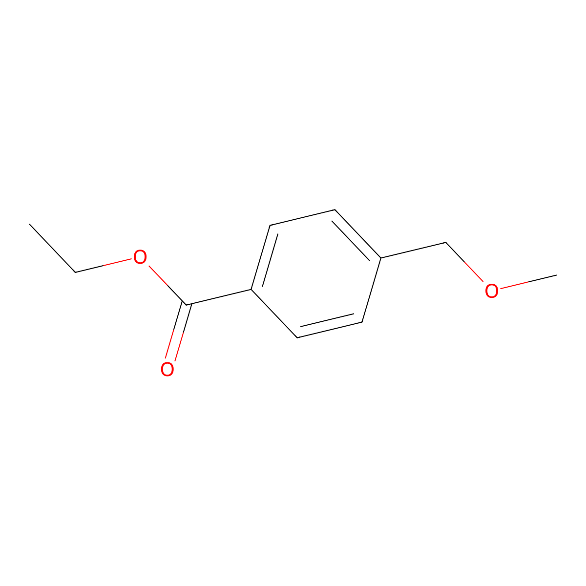Ethyl 4-(methoxymethyl)benzoate molecular structure, CAS 227948-38-1