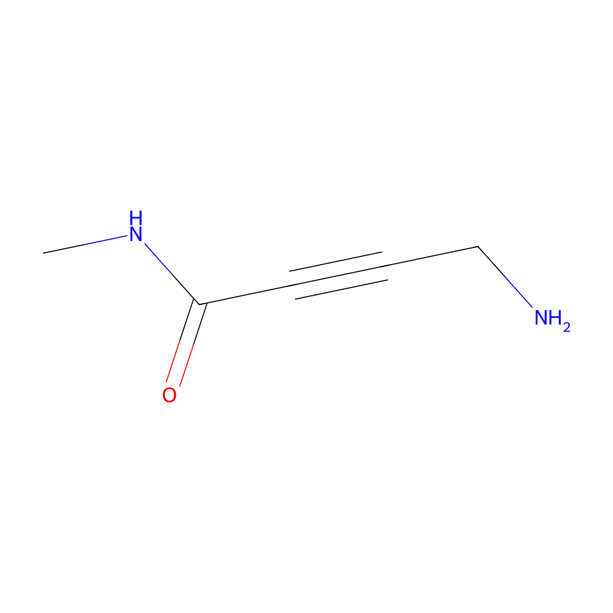 4-Amino-N-methyl-2-butynamide molecular structure, CAS 2280379-37-3