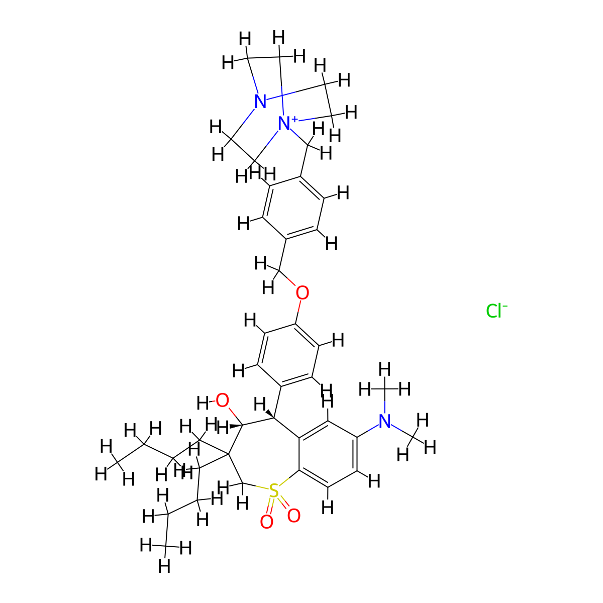 Maralixibat Chloride molecular structure, CAS 228113-66-4