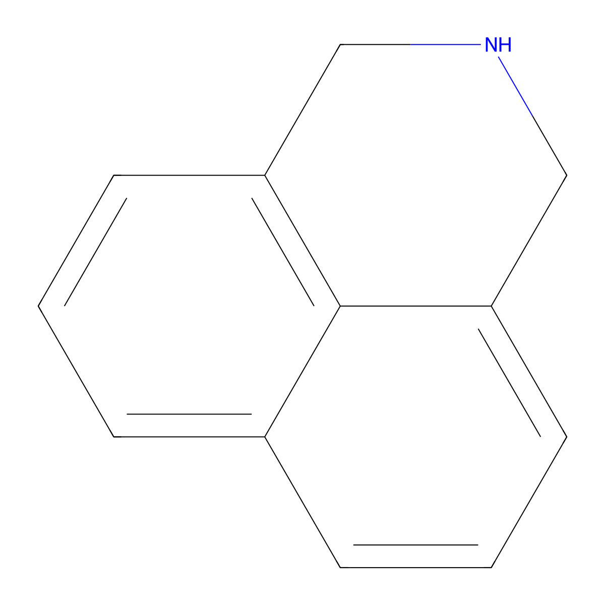 2,3-Dihydro-1h-benzo[de]isoquinoline molecular structure, CAS 22817-26-1