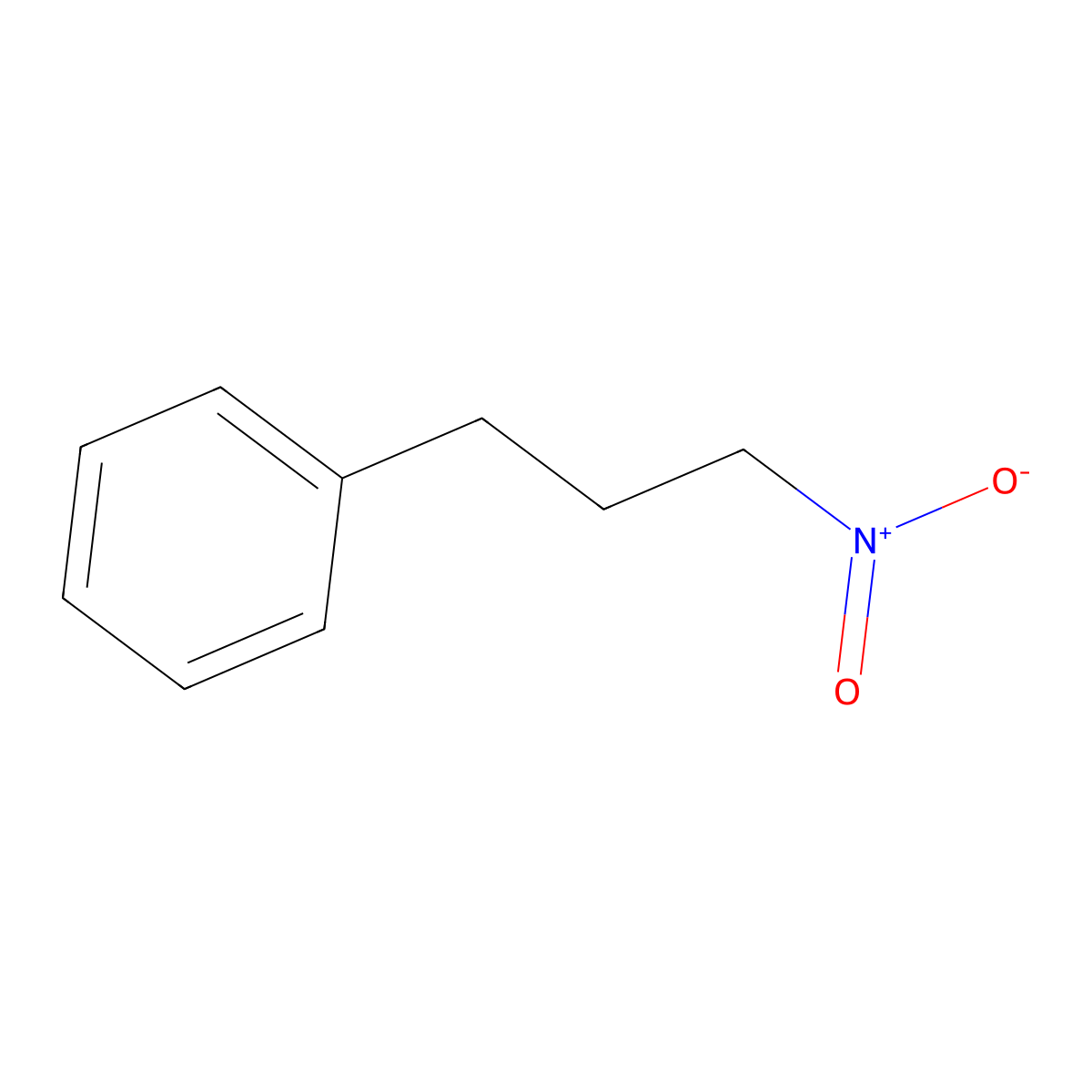 1-Nitro-3-phenylpropane molecular structure, CAS 22818-69-5