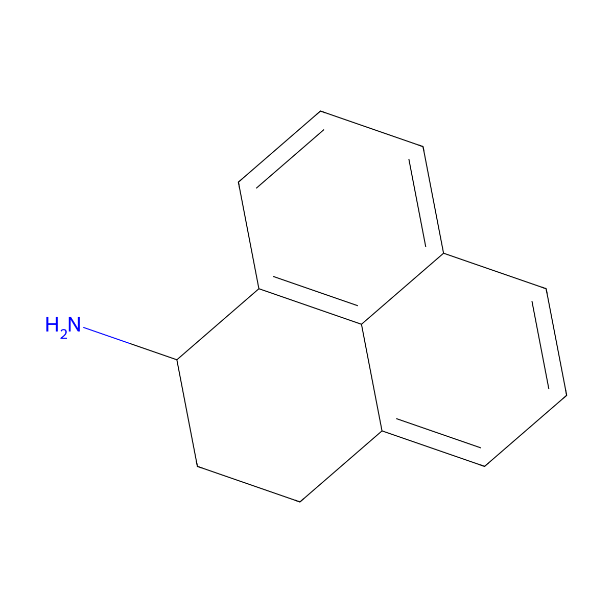 2,3-dihydro-1H-phenalen-1-amine molecular structure, CAS 228246-72-8