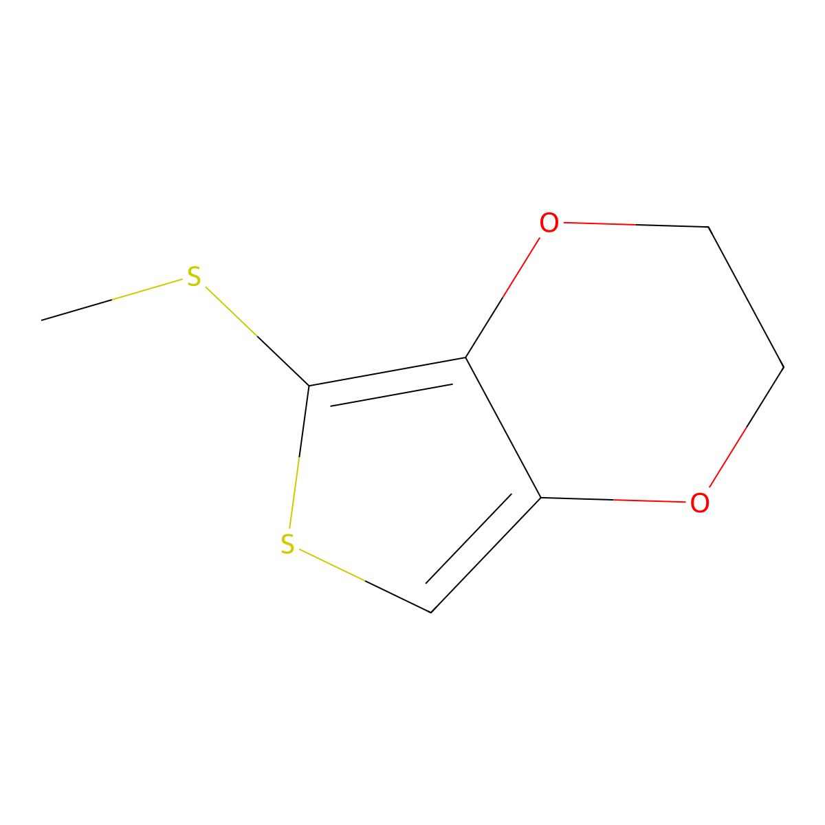 5-(Methylthio)-2,3-dihydrothieno[3,4-b][1,4]dioxine molecular structure, CAS 2283377-77-3