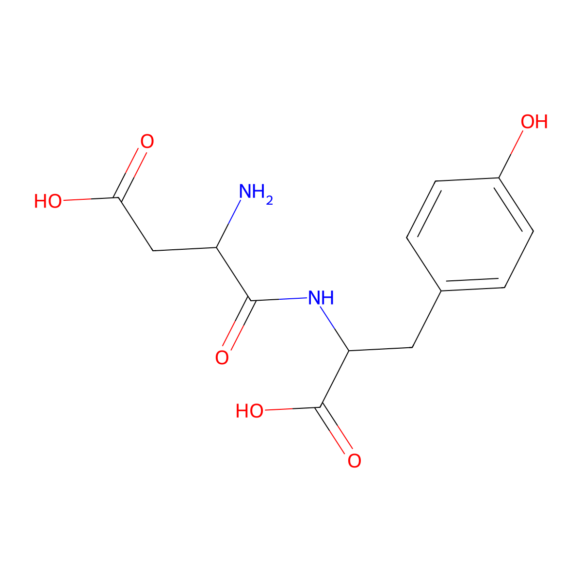 Asp-Tyr molecular structure, CAS 22840-03-5