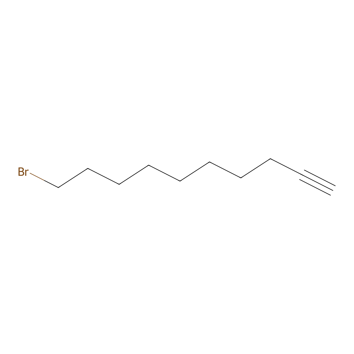 10-Bromo-1-decyne molecular structure, CAS 228403-46-1